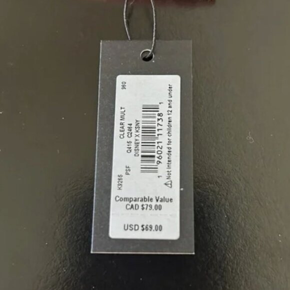 Kate Spade X Disney NWT Minnie Mouse Pendant Necklace with Dust bag - Picture 6 of 6